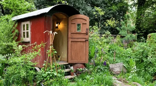 The Plankbridge 'Writers Hut' at Chelsea Flower Show 2012