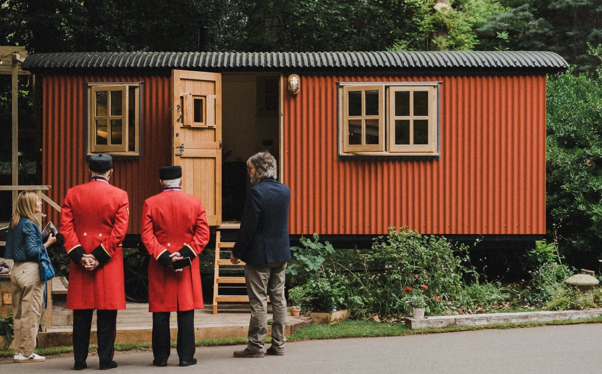 Chelsea Pensioners visit Plankbridge at Chelsea Flower Show 2022