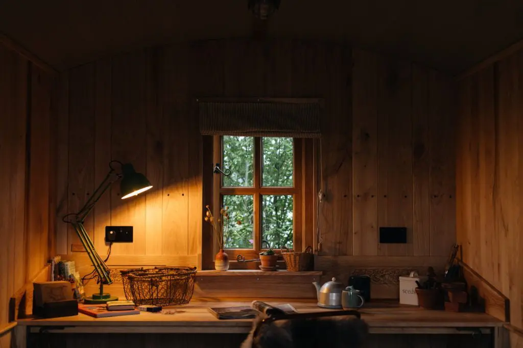 Plankbridge RHS Bothy shepherd's hut