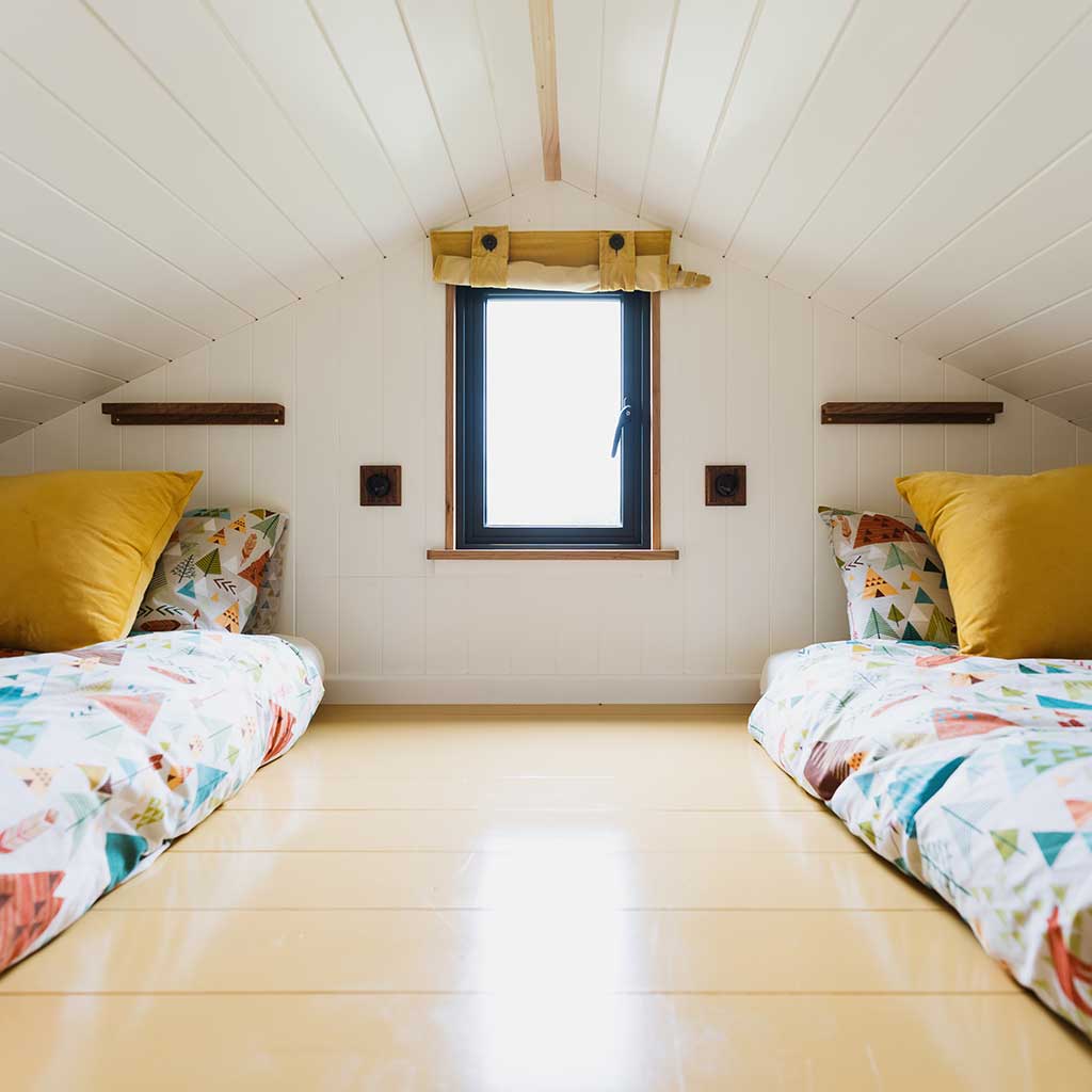 Shepherd's hut children's playroom