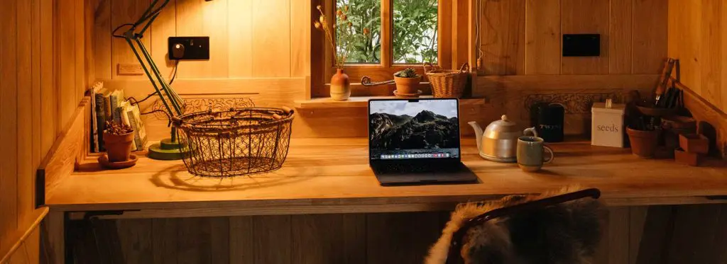 RHS Bothy shepherd's hut office