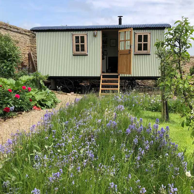 West Ayton Shepherd’s Hut ‘Wrinkly Tin’