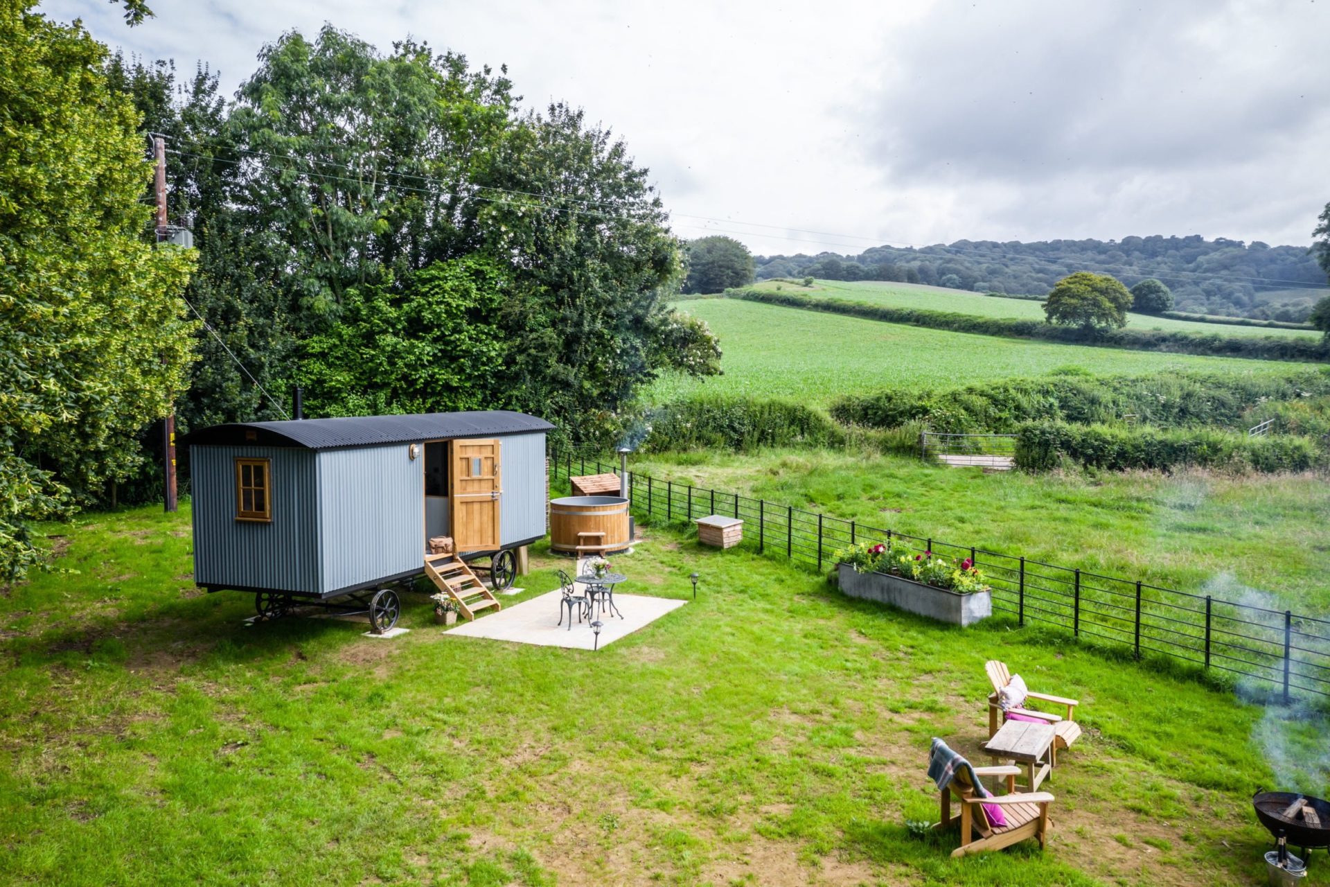 Glamping In The West Dorset Countryside | Plankbridge Shepherd's Huts