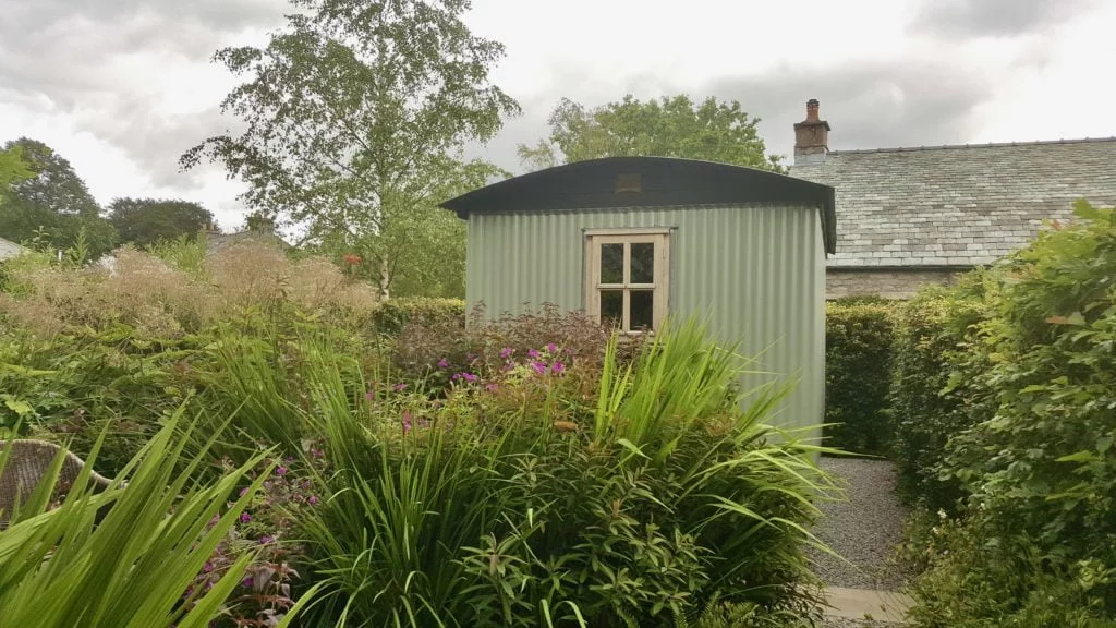 Plankbridge shepherd's hut