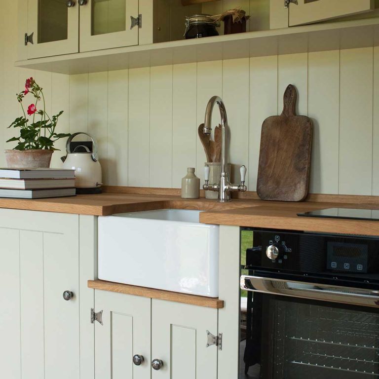 Kitchen Inside the Plankbridge Guest House