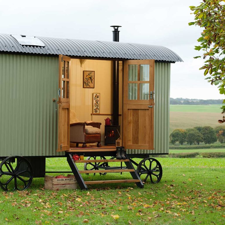 The Snug shepherd's hut from Plankbridge