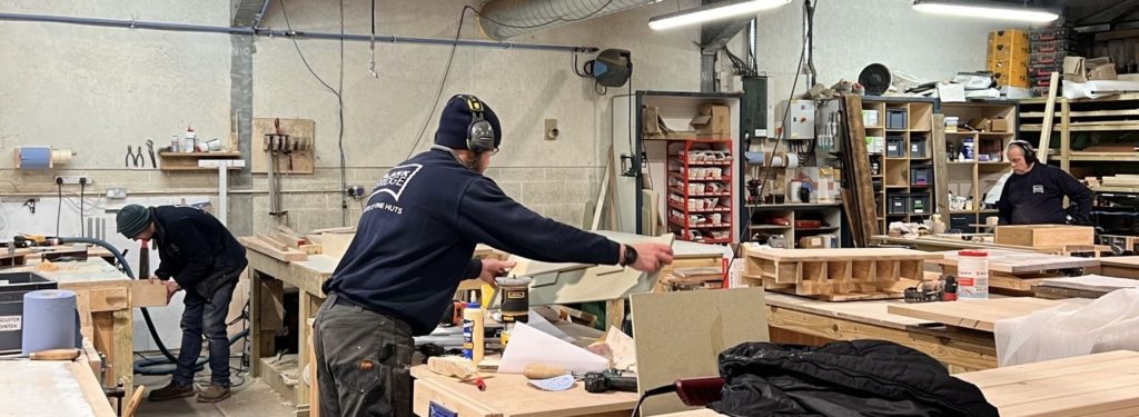 Behind the craft of making a Plankbridge shepherd's hut