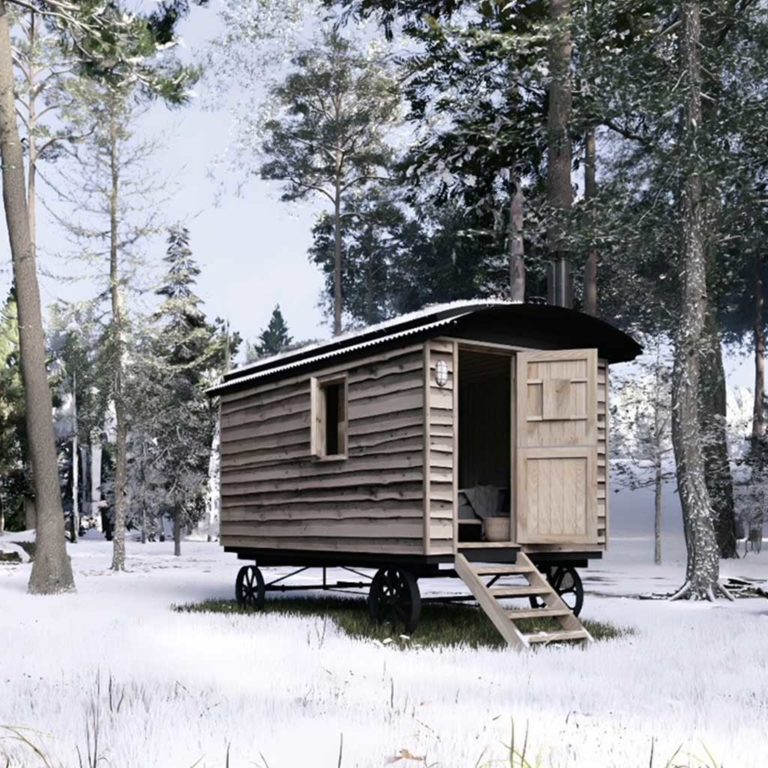 The Hermitage Hut by Plankbridge