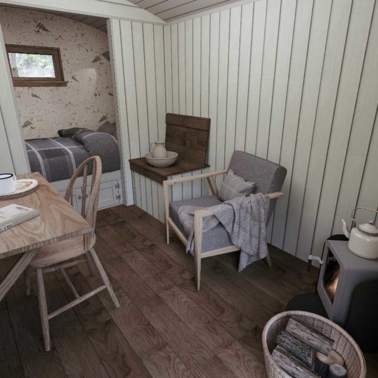 The Hermitage Hut by Plankbridge