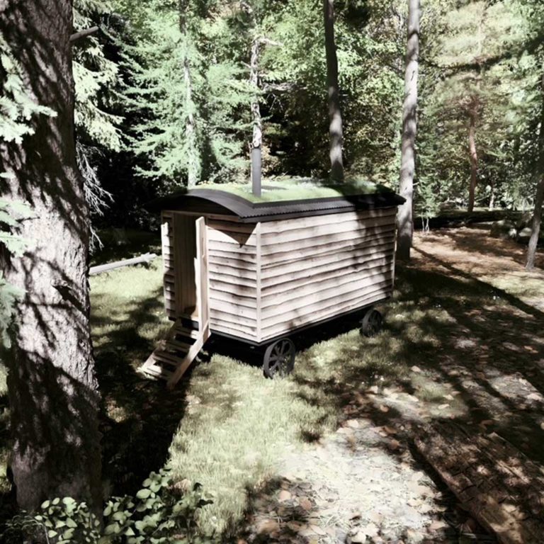 The Hermitage Hut by Plankbridge