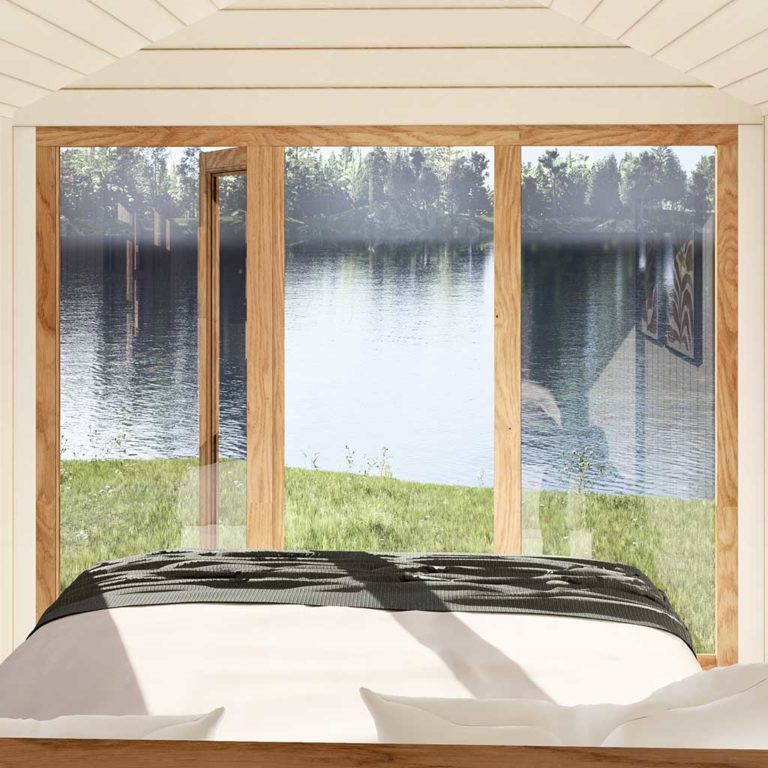 The Plankbridge Ridge House shepherd's hut